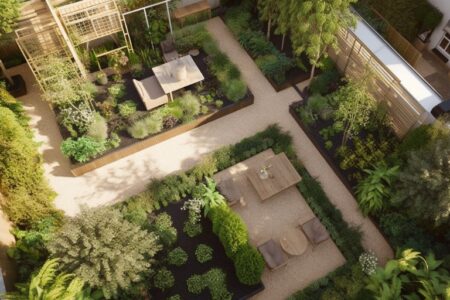 Planification de l’Espace Jardin : Transformez vos Rêves en Réalité avec notre Aménagement Encadré